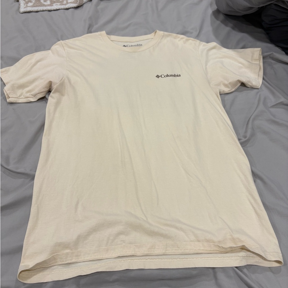 Columbia Men's Short Sleeve T-Shirt in Cream